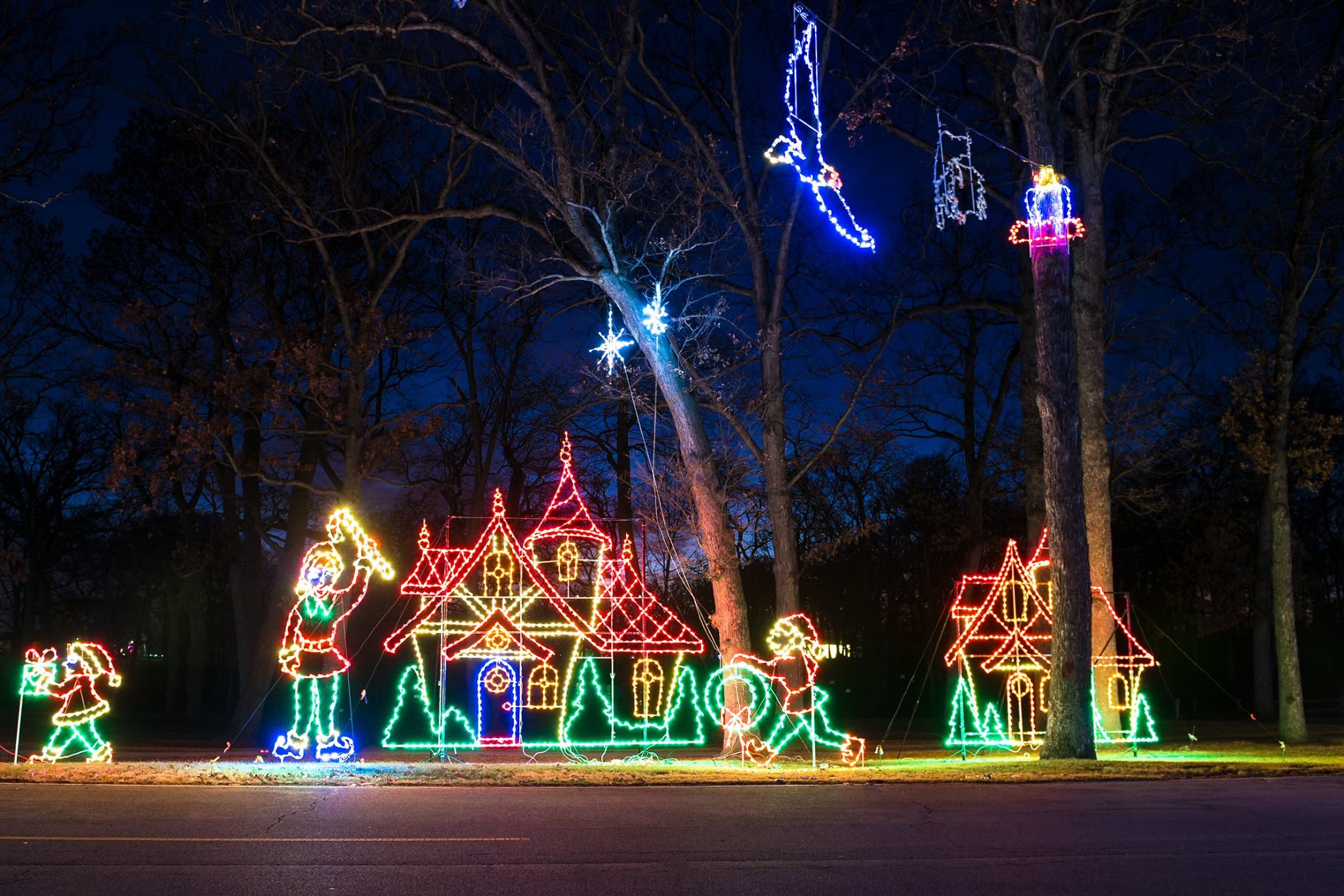 Aurora's Festival Of Light Is The Largest Light Show In Illinois