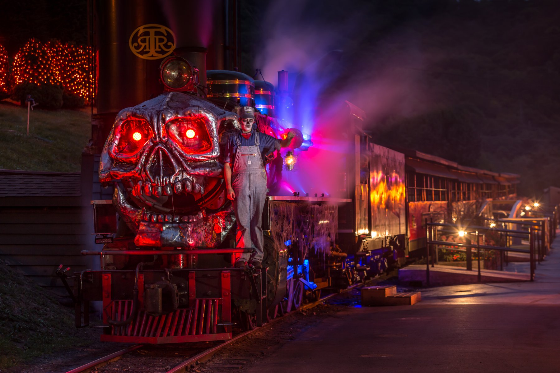 spooky train pictures